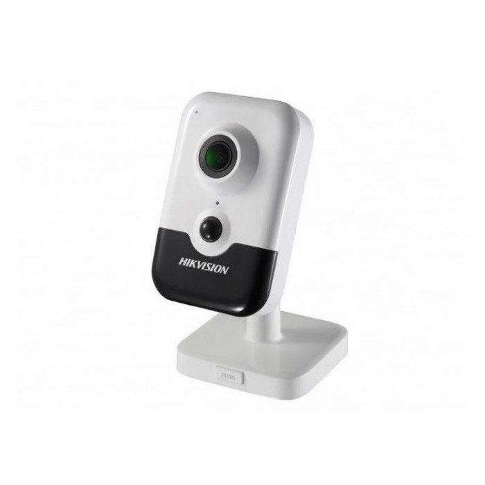 CAMERA IP Hikvision, cube pt. interior, dist. IR 10 m, tip lentila varifocala 2.8 - 12 mm, 2 Mpx, microfon, PoE, carcasa plastic, slot SD card, &quot;DS-2C