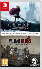 Child Of Light &amp;amp; Valiant Hearts Double Pack Nintendo Switch foto