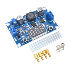 Sursa Step-up DC-DC LTC1871 3-35V la 3.5-35V cu afisaj