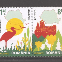Romania 2012 - LP. 1938, Europa-Vizitati Romania, MNH