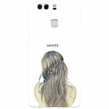 Husa silicon pentru Huawei P9 Plus, White