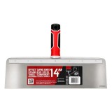 Spaclu inox intarit pentru fatade, 35.6x9 cm x 0.6 mm, maner tricomponent, Olejnik