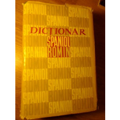 DICTIONAR SPANIOL - ROMAN-NICOLAE FILIPOVICI, RAUL SERRANO PEREZ