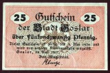 Germania notgeld 25 pfennig 1920 Goslar **