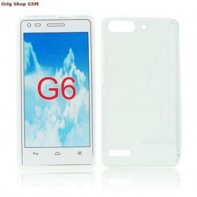 Husa Silicon S-Line Huawei Ascend G6 Transparent Bulk foto