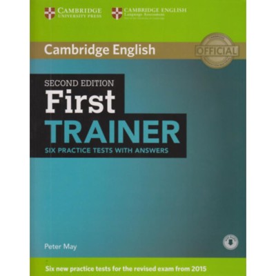 First Trainer - Six Practice Tests + Keys + Audio - Peter May foto