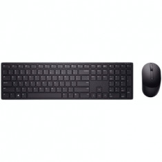 Kit tastatura si mouse Dell KM5221W Wireless Negru foto