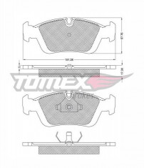 Set placute frana fata BMW - E36 BMW - E36 Compact - SPF65787 foto