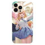 Husa compatibila cu Apple iPhone 13 Mini model Marin Kitagawa My dress up darling, Silicon, TPU, Viceversa, Transparent, Carcasa