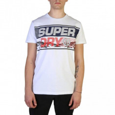 Tricou Superdry - M1000005A - Barba?i - Alb foto