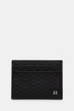 Armani Exchange carcasa din piele culoarea negru, 958053 4R847