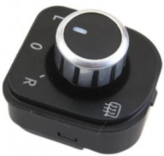 Buton actionare comanda reglaj oglinzi electrice Volkswagen Golf 6 EOS Passat CC Jetta Tiguan Sharan Seat Alhambra - stanga 6 pini 5K0959565