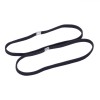 Set 2 Bentițe Elastice Păr Femei Negre - Accesorii Modă, Confortabile, Material Elastan
