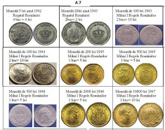 Monede rom&amp;acirc;nești 1942-1957 foto
