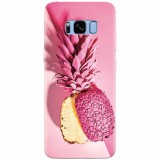 Husa silicon pentru Samsung S8, Pink Pineapple