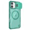 Husa MagSafe pentru Apple iPhone 16 Plus, Nillkin, Iceblade Prop (w/o Camera Cutout), Verde