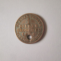 Germania/Prusia 1 Silber Groschen 1864 argint,moneda gaurita