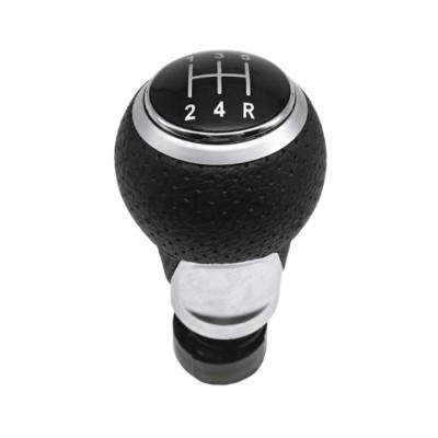 Nuca schimbator viteze piele perforata 5 trepte Audi Seat Skoda VW foto
