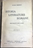 E.1 Carte Istoria Literaturii Romane - Lucian Predescu - Editura Cugetarea Georgescu Delafras, Editia V, Rara, Veche 1943
