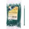 Set 100 buc colier cablu verzi foarte rezistent la UV 140x3,6 pentru aplicatii in aer liber COBRA 9130UV