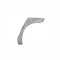 Segment aripa spate TOYOTA YARIS (XP90) Hatchback, 01.2006-03.2011, cu 5 usi, spate, partea dreapta, otel galvanizat