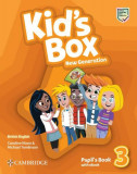 Kid&#039;s Box New Generation Level 3 Pupil&#039;s Book with eBook British English - Paperback brosat - Caroline Nixon , Michael Tomlinson - Art Klett