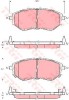 Set placute frana,frana disc SUBARU LEGACY V (BM, BR) (2009 - 2016) TRW GDB3372