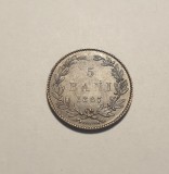 5 bani 1867 Heaton Superb Piesa de Colectie