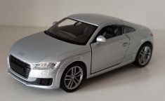 Macheta Audi TT MK3 2014 silver - Welly 1/36