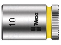 Cheie Tubulară 6 Puncte HEX 10mm 1/4 23mm Oțel Crom-Vanadium