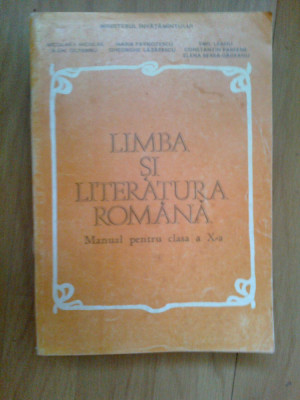 h6 Limba Si Literatura Romana. Manual Pentru Clasa A X-A - Nicolae I. Nicolae foto