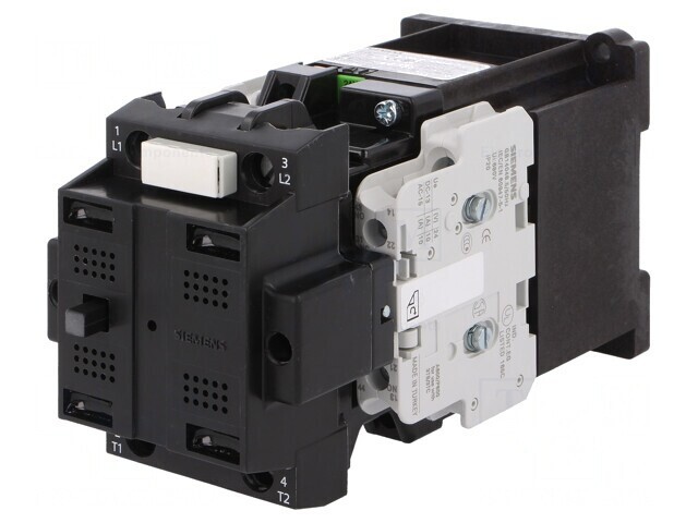 Contactor 24VDC 2-Pole NO with Auxiliary Contacts NC/NO