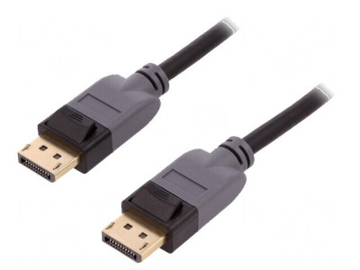 Cablu DisplayPort 1.3 1,5m cu mufă DisplayPort pe ambele părți foto