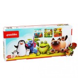 Puzzle 3 in 1 cubika &quot;animalutele preferate&quot;