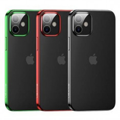 Husa Cover TPU Usams Kryt Pro Kingdom pentru iPhone 12 Mini Verde foto