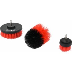 Set perii nylon prindere hex 3 piese