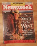 Revista Newsweek din 30 Septembrie 1991: The War for the West. In limba engleza