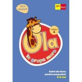 Ola in grupa mare 5-6 ani. Caiet de lucru pentru prescolari. Caietul 4 - ART KLETT
