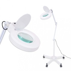 Lampa cu lupa, cu picior foto