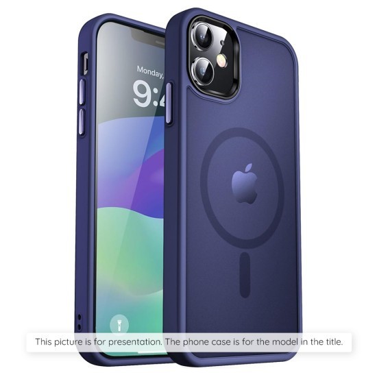 Husa pentru iPhone XR - Techsuit HaloFrost&nbsp;Series - Deep Blue