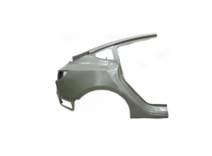 Aripa spate TESLA MODEL 3, 07.2017-12.2023, partea dreapta, aluminiu; vopsire prin imersie,