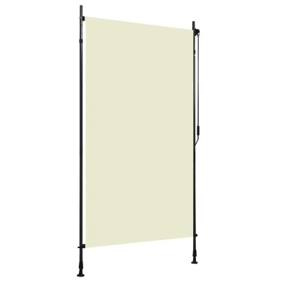 vidaXL Jaluzea tip rulou de exterior, crem, 120 x 270 cm foto