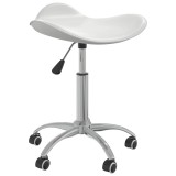 Cumpara ieftin Scaun de salon spa, alb, piele ecologica