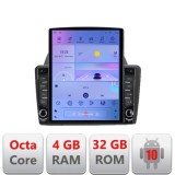Navigatie Ford Fiesta G-256 ecran tip TESLA 9.7&quot; cu Android Radio Bluetooth Internet GPS WIFI 4+32GB DSP 4G Octa Core CarStore Technology
