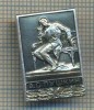Y 696 INSIGNA -ALEKSANDR SEGHEEVICI PUSKIN - URSS -PENTRU COLECTIONARI