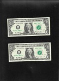 Statele Unite ale Americii USA SUA 2 x 1 dollar 2013 Boston A FW, America de Nord