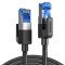 PATCH CORD UTP Ugreen Cat8, &quot;NW153&quot; fire din cupru, braided cable, viteza maxima 25 Gbps, 1m, negru &quot;80429&quot; (timbru verde 0.18 lei) - 6957303884292