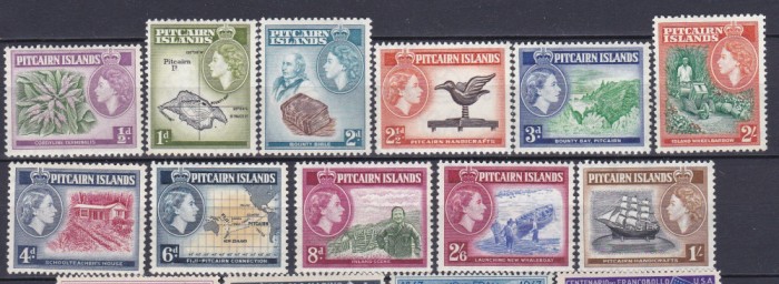 DB1 Pitcairn 1957 Ocupatii Corabii 11 v. MNH