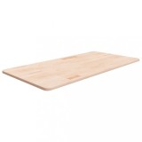 vidaXL Blat de baie, 100x50x1,5 cm, lemn masiv netratat