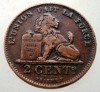 7.253 BELGIA 2 CENTIMES 1905 BELGES, Europa, Cupru (arama)